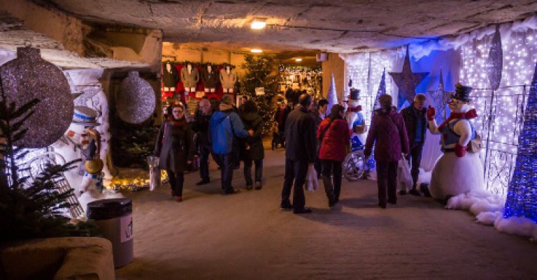 Valkenburg marchés de Noël dans les grottes