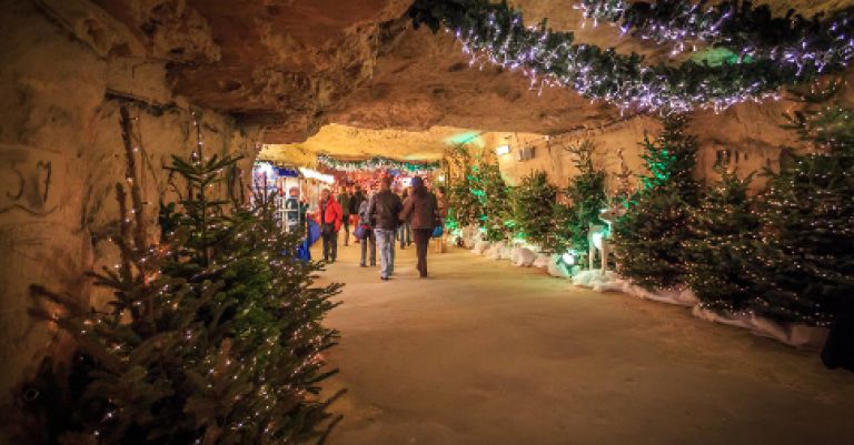 Valkenburg marchés de Noël dans les grottes