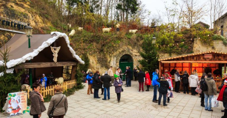 Valkenburg marchés de Noël dans les grottes