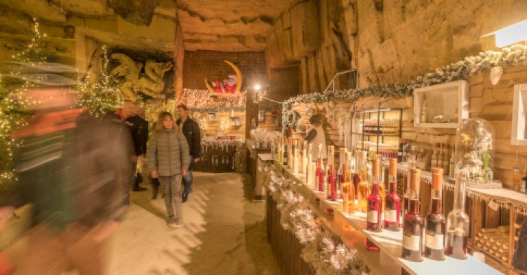 Valkenburg marchés de Noël dans les grottes