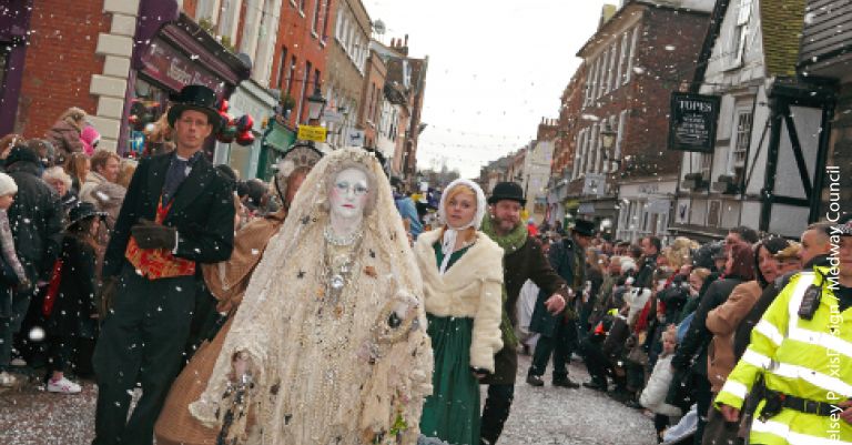 Rochester, festival Dickens et marché de Noël