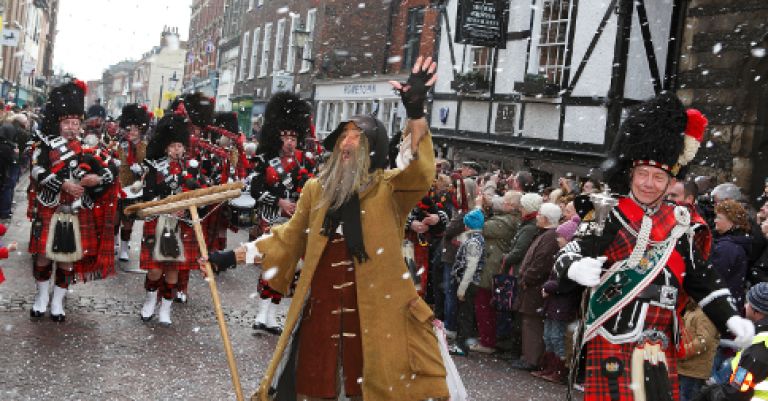 Rochester, festival Dickens et marché de Noël