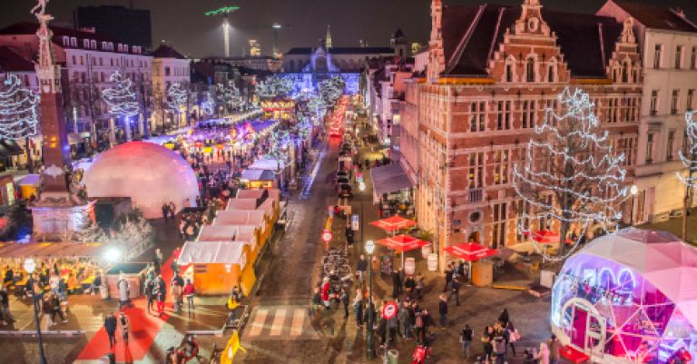 Bruxelles marché de Noël + musée du chocolat