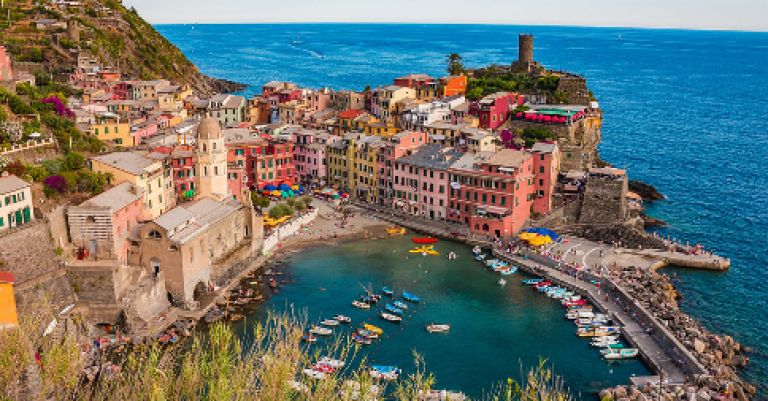 Séjour en Italie - les Cinq Terres joyau de la côte italienne