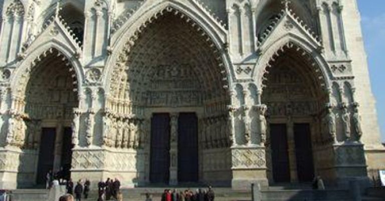 Amiens cathédrale Notre-Dame et les hortillonnages