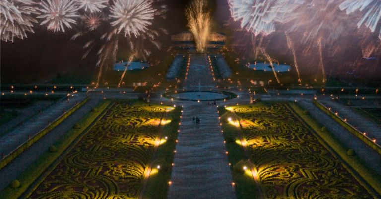 Château de Vaux le Vicomte : soirée aux chandelles et feu d'artifice