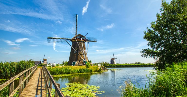 Week-end Amsterdam, Delft & les moulins de Kinderdijk
