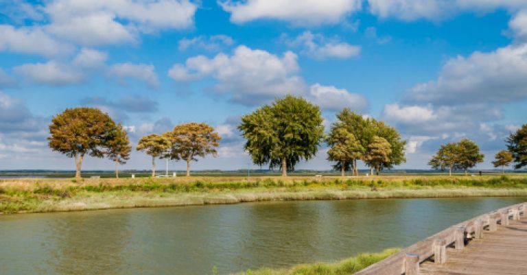 Baie de Somme : train touristique, Le Crotoy & Saint Valery