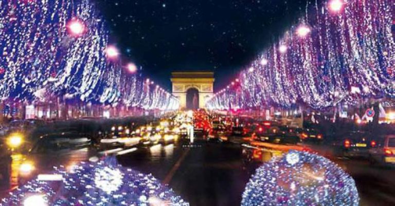 Paris Journée Libre & Illuminations de Noël