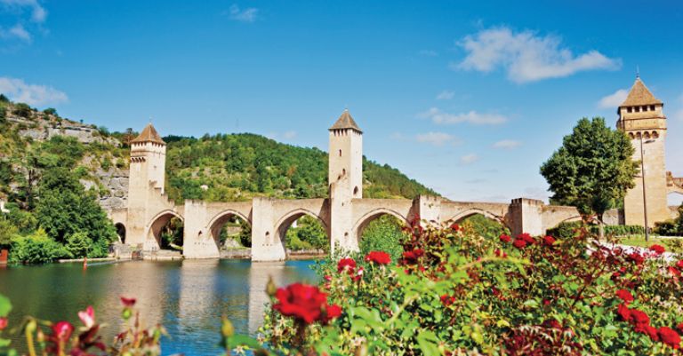 Quercy - Vallée du Lot : de Puy-l'Evêque à Saint Cirq Lapopie en séjour à Cahors