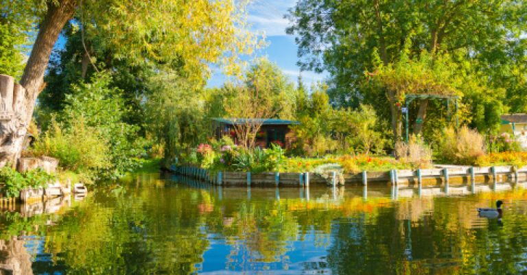 Amiens visite en bateau des hortillonages