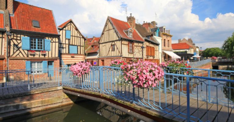 Amiens visite en bateau des hortillonages