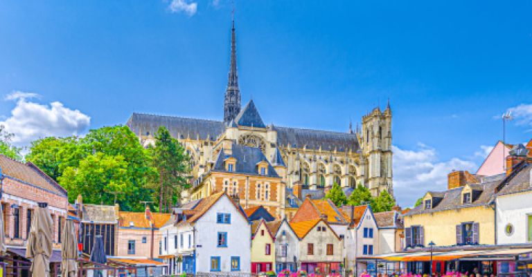 Amiens visite en bateau des hortillonages