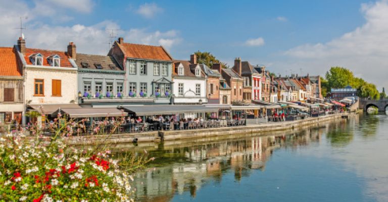 Amiens visite en bateau des hortillonages