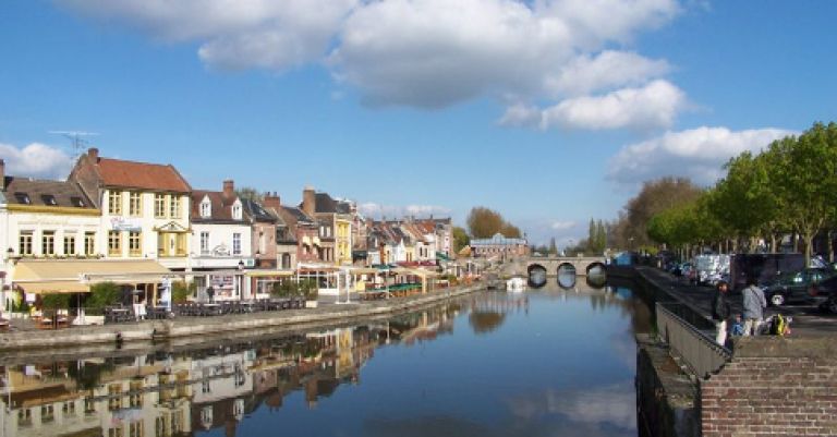 Amiens visite en bateau des hortillonages