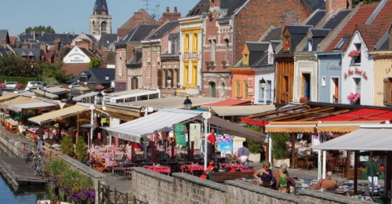 Amiens visite en bateau des hortillonages