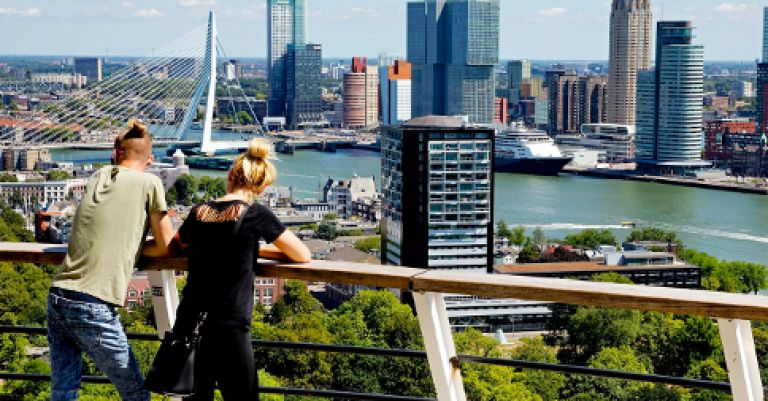 Rotterdam, croisière commentée et l'Euromast