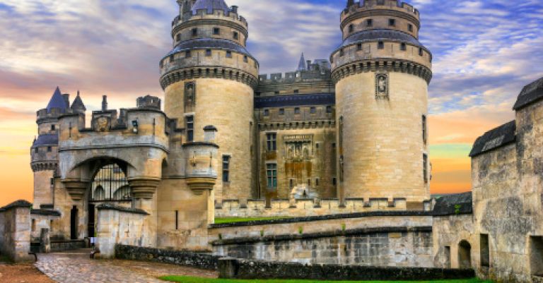 Château d'Auvers sur Oise & abbaye de Royaumont 