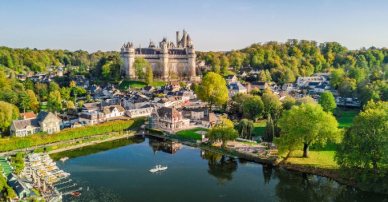 Château d'Auvers sur Oise & abbaye de Royaumont 